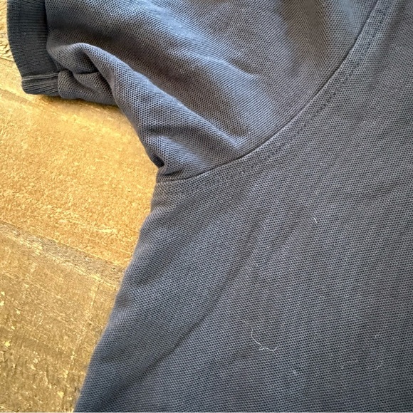 Psycho Bunny Pima Cotton Pique Navy Blue Polo Shirt XXL - Picture 5 of 8